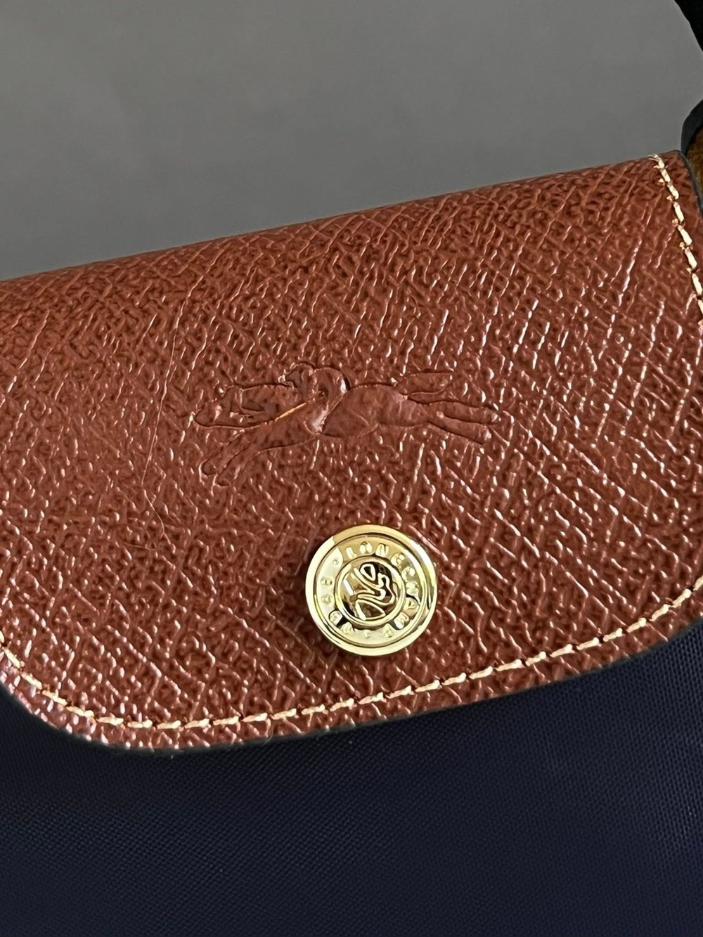 Longchamp XS Le Pliage Original Pouch with Strap - Picture 4 of 13